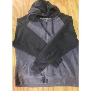 Champion Men's Full Zip Up Jacket Size XL Light Blue/Gray-Pre-Owned